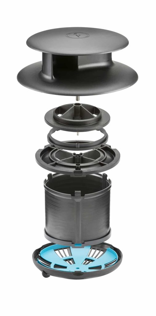 TCX 2 with Apapter Exploded view 1